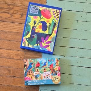 Colorful Birds Jigsaw Puzzle Bundle